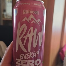 Rubicon RAW Zero Sugar Energy Drink Can - Energy & Fitness Drink