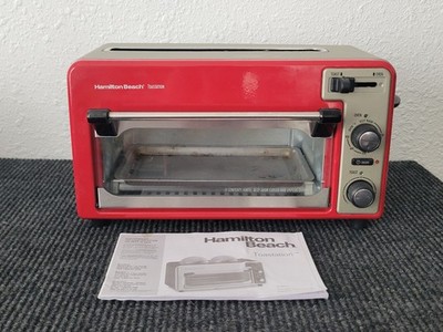 Hamilton Beach Toastation Compact 2-in-1 Two Slice Toaster & Oven Model 22722