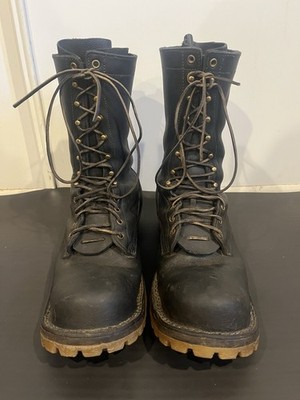 JK Boots Custom Super Duty - Size 12 3E Smooth Upper/ Rough Lower Composite Toe