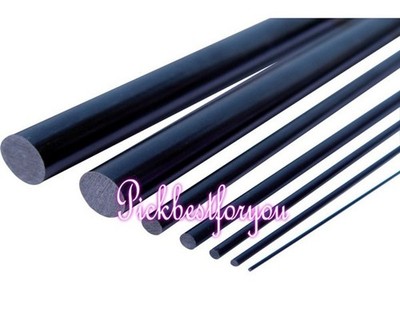 5pcs 2.5 mm Diameter x 500mm carbon Fiber Rod For RC Airplane Matte  #tp