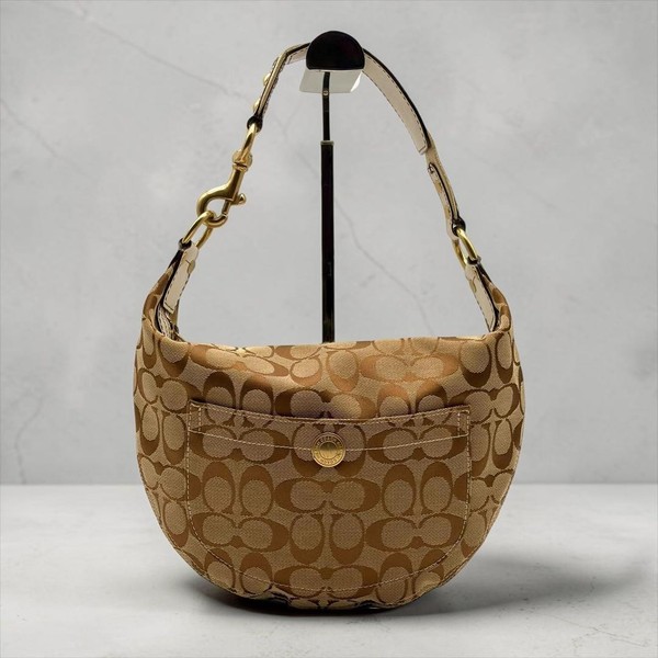 COACH Hobo Shoulder Bag 00s Vintage Casual Designer Women's Used Item Only