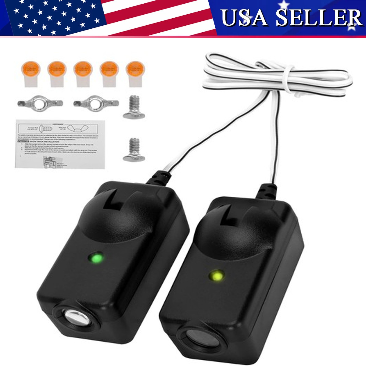 Universal 41A5034 Sensor Kit For Craftsman Chamberlain Liftmaster Garage Door