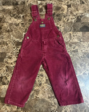 Osh Kosh B Gosh Corduroy Overalls Size 3T Boys Girls