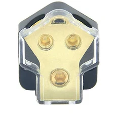 KCT 0/2/4 Gauge in 4/8 Out 2 Way Amp Power Distribution Block for Car... 