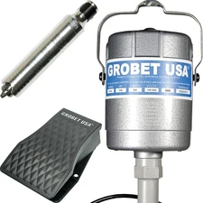 Grobet USA Flex Shaft Motor Handpiece+Pedal Flexible Shaft Drill NEW