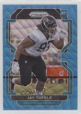 2021 Panini Prizm Rookie Blue Wave Prizm 113/199 Jay Tufele #440 0oa7