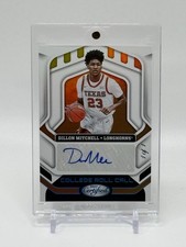 2022 Panini Chronicles Certified DILLON MITCHELL College Roll Call AUTO #1/1