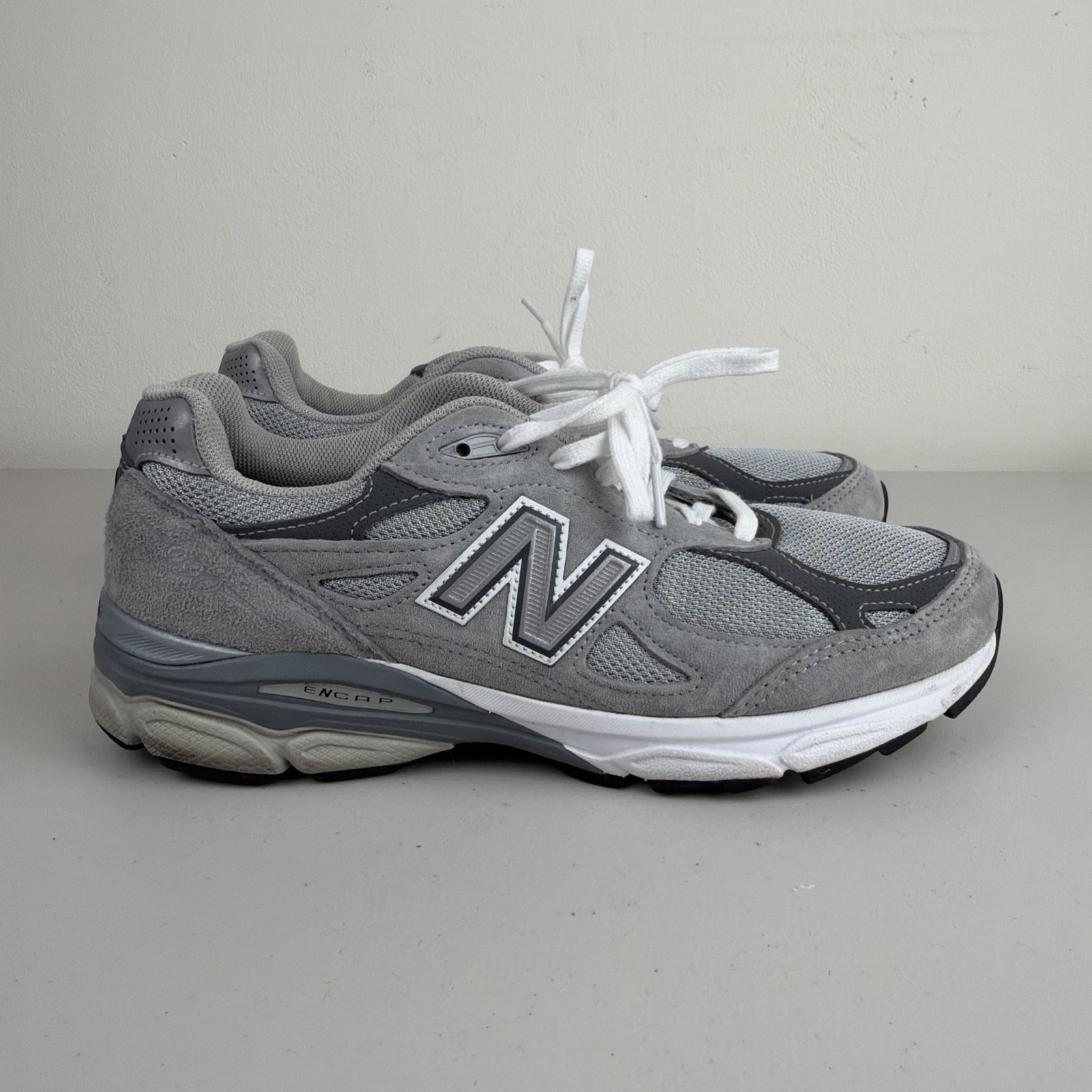 New Balance 990v3 Made in USA Grey Running Sneakers M990GY3 Men’s Size 8.5D thumbnail 4