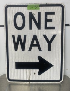 One Way Street Sign | eBay