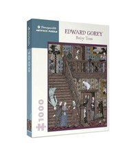 Pomegranate - Edward Gorey: Baby Toss - 1000 piece Art Puzzle NEW AA1113