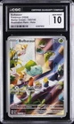 2024 POKEMON STELLAR CROWN ILLUSTRATION RARE, HOLO BULBASAUR CGC 10 GEM MINT