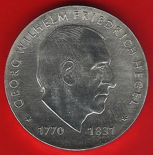 DDR 10 Mark Gedenkmünze 1981 HEGEL TOP Erhaltung !! BF / ST
