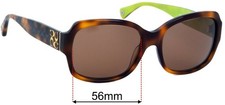 SFx Replacement Sunglass Lenses fits Coach HC8001 Emma - 57mm Wide