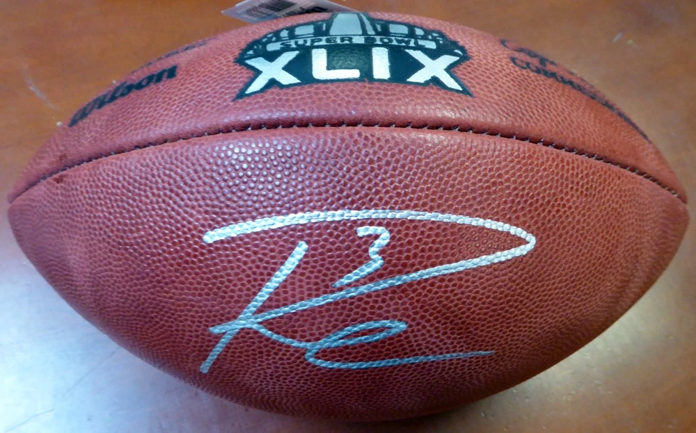 Seattle Seahawks Russell Wilson NFL Original Autographed Football