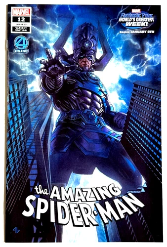 AMAZING SPIDER-MAN #12 ADI GRANOV FANTASTIC FOUR VILLAINS VARIANT 2018 MARVEL NM