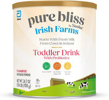 Pure Bliss by Irish Farms Toddler Drink, Easy to Digest, Non-Gmo, Powder, 24.7