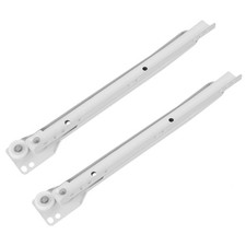 2 Pairs Drawer Supports Dresser Sliders Center Slides Bottom Mount
