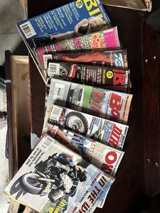 Lot of 8 Vintage Motorcycle Magazines EasyRiders Outlaw Biker Mixed