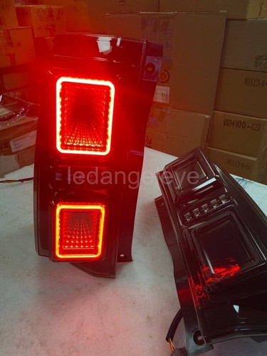 Smoke black LED Rear Lights for Discovery 4 LED Taillights 2004-2013 Year - Picture 10 of 13
