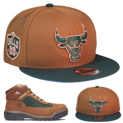 New Era Chicago Bulls Snapback Hat Match Timberland Field Boots Beef  Broccoli