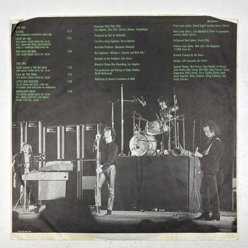 The Doors – Alive, She Cried LP Vinyl Record VG+/VG 1983 Rock Album 96 0269-1 - Picture 14 of 21