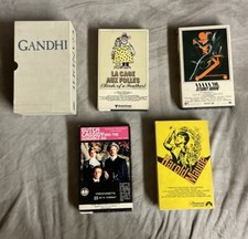 Lot Of 5 Betamax Movies - Gandhi, Butch Cassidy, Harold  Maude, The Stunt Man