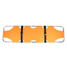LINE2design Medical Stretcher - EMS Emergency Rescue Portable Stretcher - Orange