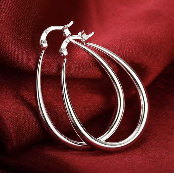Pendientes De Aro Plata