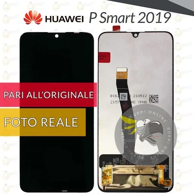 DISPLAY HUAWEI P SMART 2019 POT-LX1 POT-LX2 POT-LX3 SCHERMO LCD + VETRO TOUCH