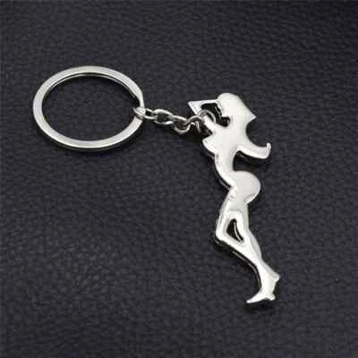 sexy woman bottle opener Keyring Collection metal novelty gift uk keychain - Image 1 of 3