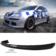 Fits 06-09 VW Golf 5 Mk5 Rabbit V-Style Front Bumper Lip Spoiler Urethane
