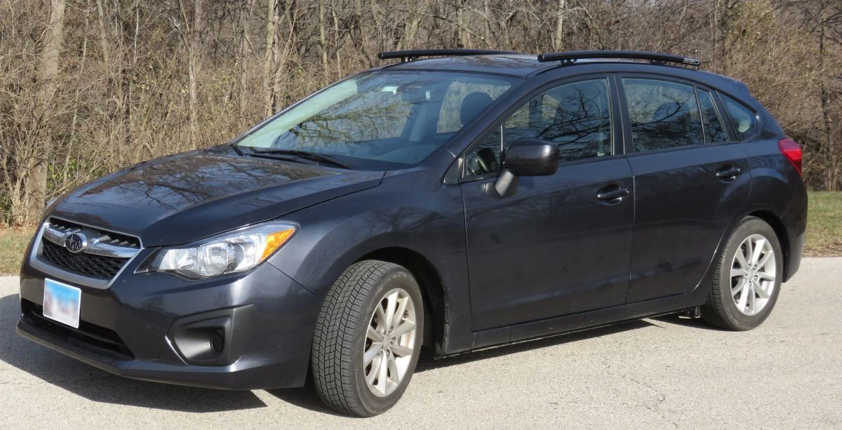 2012 subaru impreza roof cheap rack