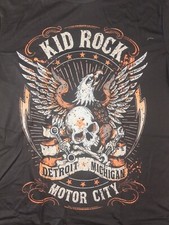 Kid Rock - Concert Tour T Shirt - Detroit Motor City - Adult Size Large