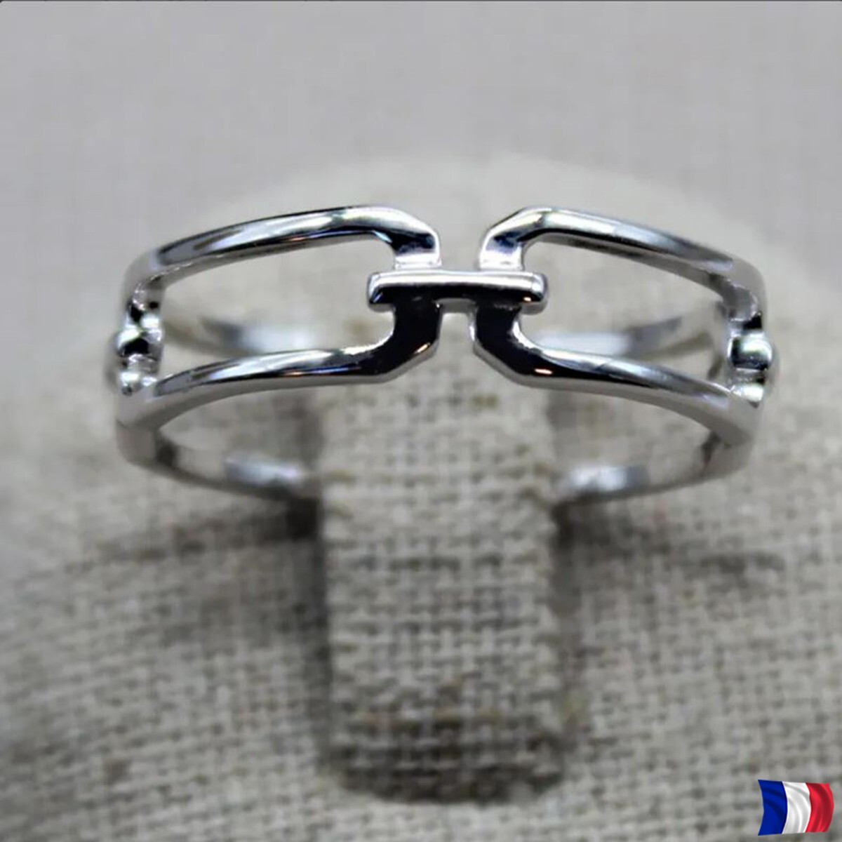 Bague en Argent 925 massif chaîne, alliance unisexe de haute joaillerie taille 52