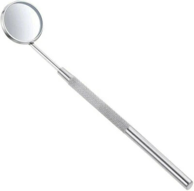 PANTHER SURGICAL Makeup Mirror Stainless Steel Lash Mirror for Checking Eyelash Teeth Mirror Tool