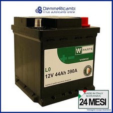 BATTERIA AUTO 44 Ah - 390A Spunto |Garanzia Italia| 175x175x190 | 44Ah | Cubetto