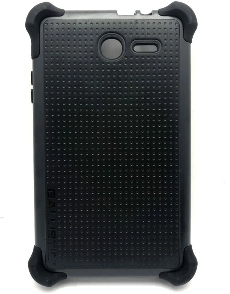 Estuche chaqueta resistente balística con soporte para Alcatel One Touch Pixi 7 - negro Foto 4 de 4