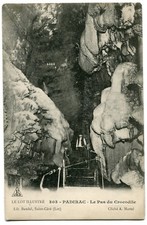 CPA-Carte postale-FRANCE - PADIRAC - Le Gouffre - Le Pas du crocodile (CPV 323)