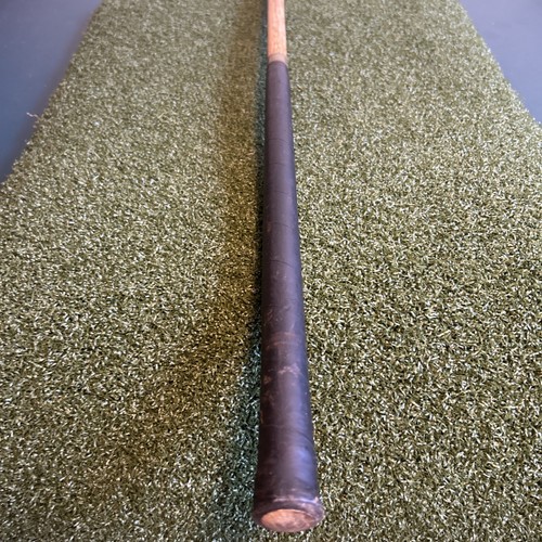 Spalding Brothers Symetric 19 Iron Niblic RH Hickory Shaft Leather Grip Clean+! - Picture 7 of 10