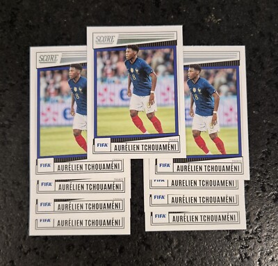 9x Aurelien Tchouameni - France - Panini