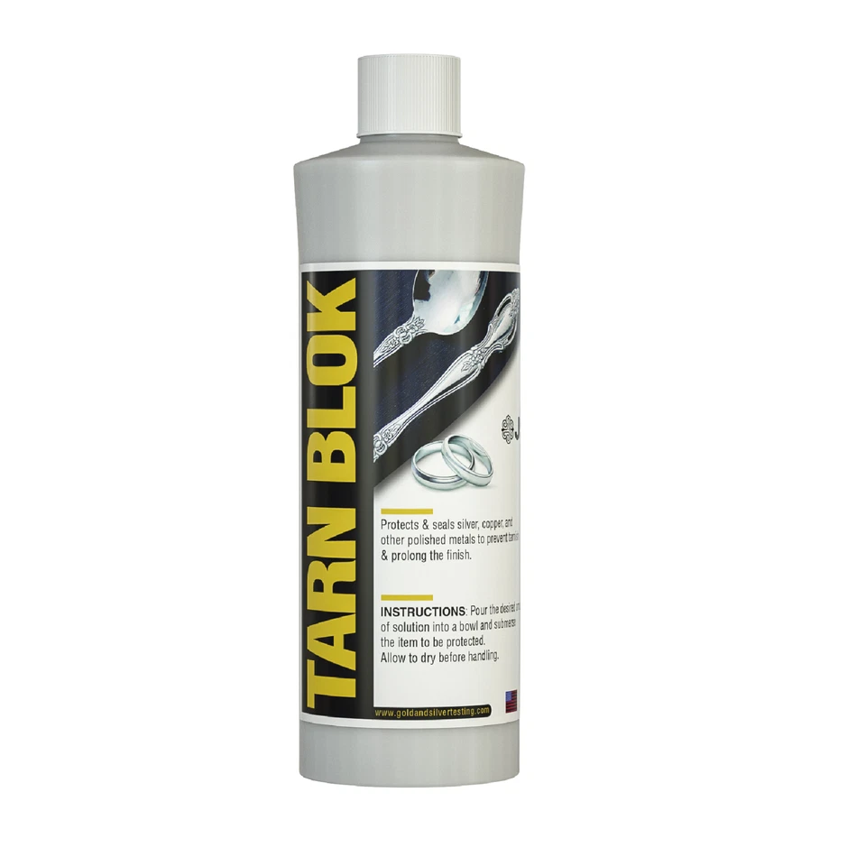 Tarn-Blok Anti Tarnish Seal Protect Metals Jewelry Plating Solution Scotch Guard - Image 3 of 4