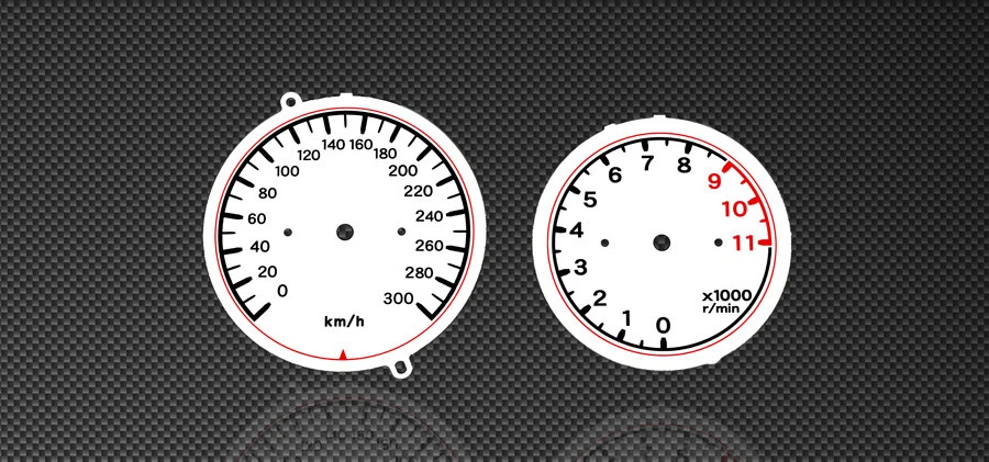 Discos Velocímetro Apto para Yamaha FJR 1300 RP04/RP08 Esferas Gauge Tacómetro - Imagen 1 de 1