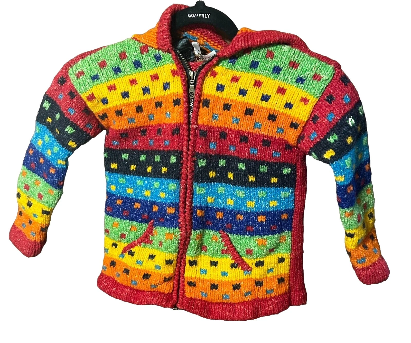 Mezcla de lana multicolor Suéteres para Niñas