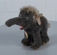 Steiff Soft Toy Elephant Baby Hathi Walt Disney Jungle Book Button Vintage