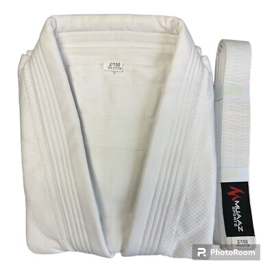 Judo Uniform Gi Anzug Student weiß