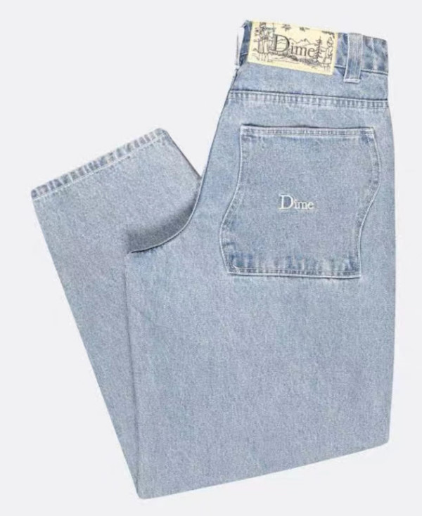 Unisex Dime Baggy Denim Pants Jeans UK 2024 | eBay