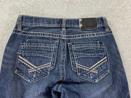 CJ Black Men’s Low Rise Boot Jeans Size 30x30 (Fits 31x29) Distressed Hem Read* - Picture 6 of 15