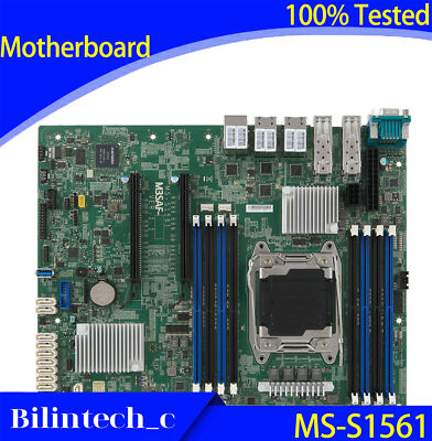 FOR MSI MS-S1561 dual 10G DDR4 Single-Channel Server Motherboard 128G LGA2011