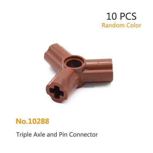 Technic Compatible Axle Connector Parts Pin Perpendicular Connectors Joint Bulk - Picture 24 of 59