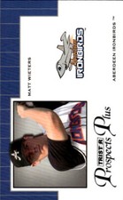2007 TriStar Prospects Plus Matt Wieters #PT-MW Protential 4T2E